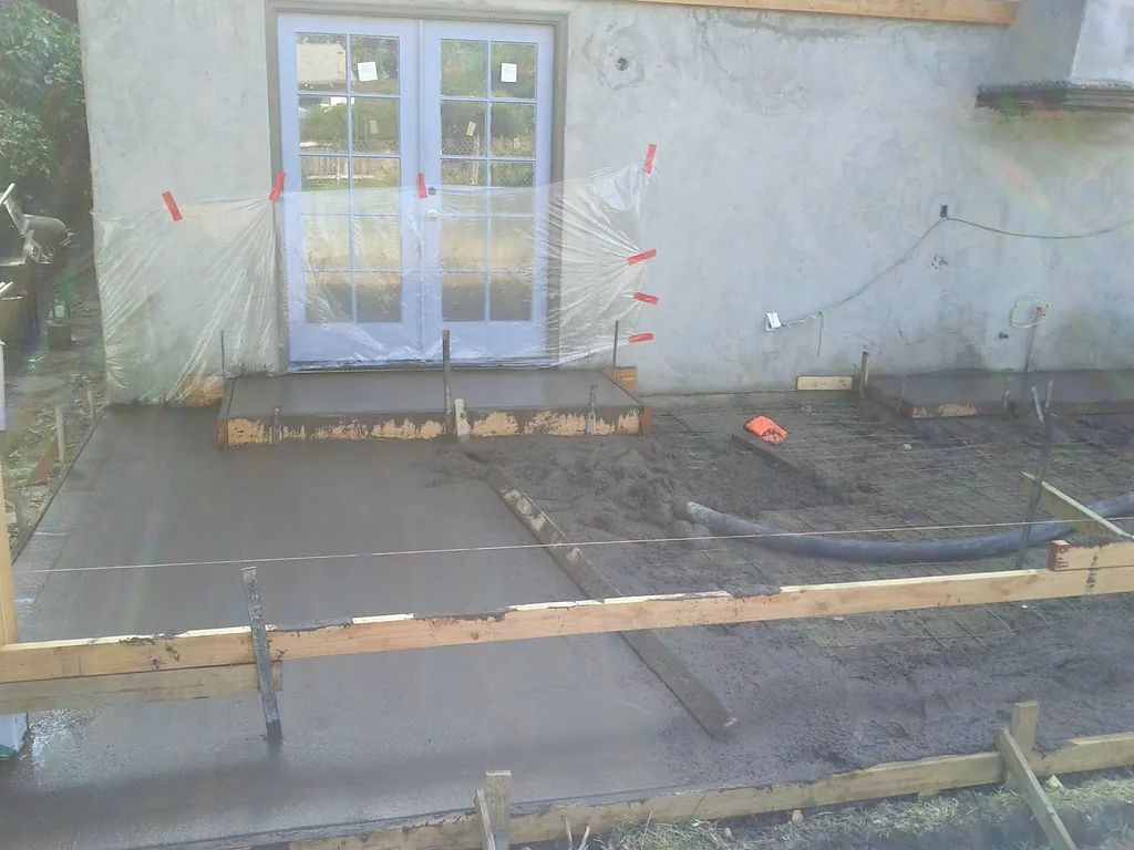 Concrete project planning illustration (stock photo, not a local Akron job)